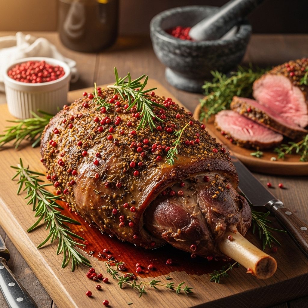 The Secret Ingredient: Elevating Lamb with Pink Peppercorns A floral, citrusy twist that lifts a classic dish into a vibrant culinary experience.