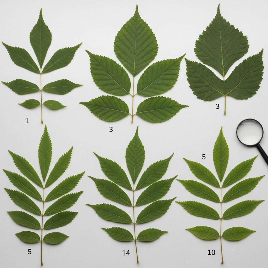 Learn to recognize and classify pinnately compound leaves, their structural types, and key features for accurate tree identification.