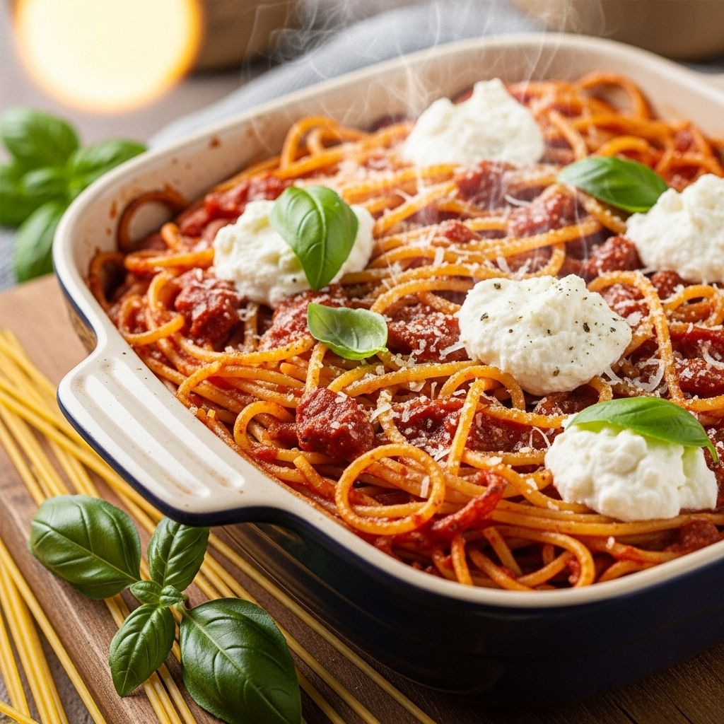A family-friendly casserole that comes together quickly satisfying crowds on busy nights.