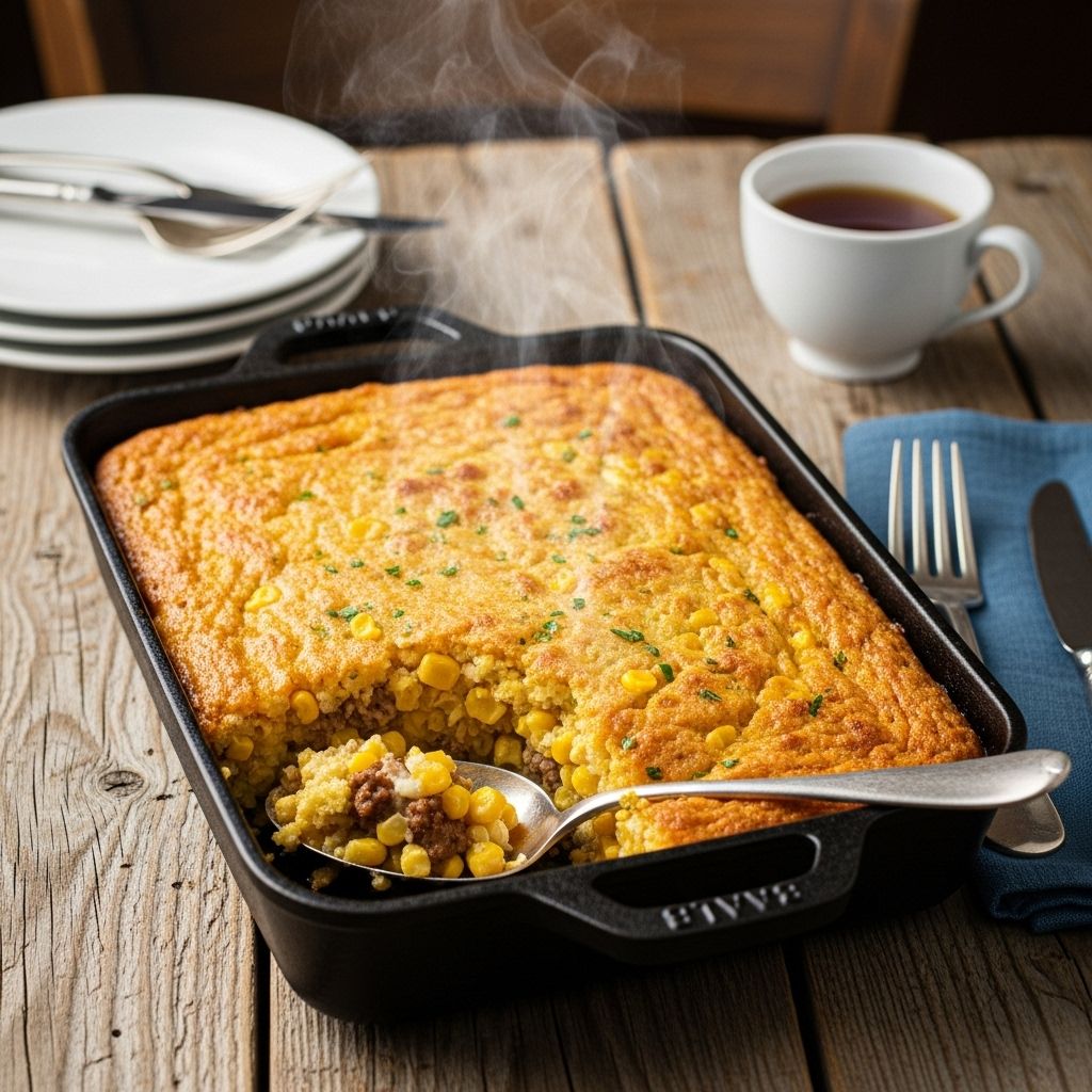 Pioneer Woman’s Best Cornbread Casserole Recipe Golden layers of creamy sweetness and melty cheese bring warmth to any table.