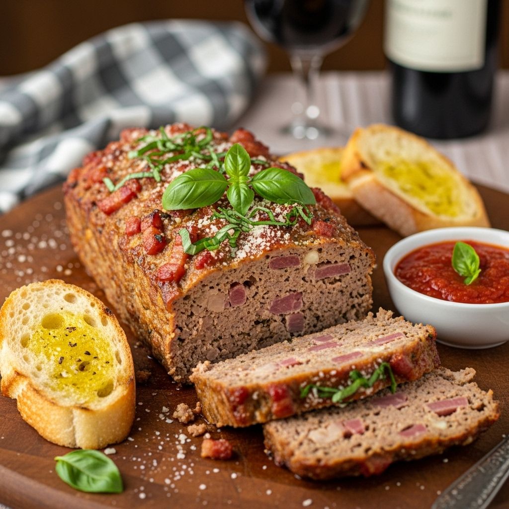 A milk-soaked bread trick and zesty tomato glaze ensure slices stay juicy and flavorful.