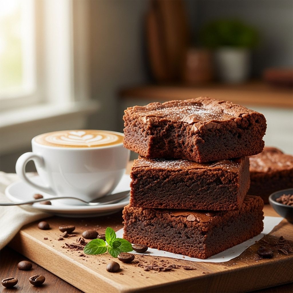 A velvety coffee-kissed frosting elevates every bite of this ultra-chocolate treat.