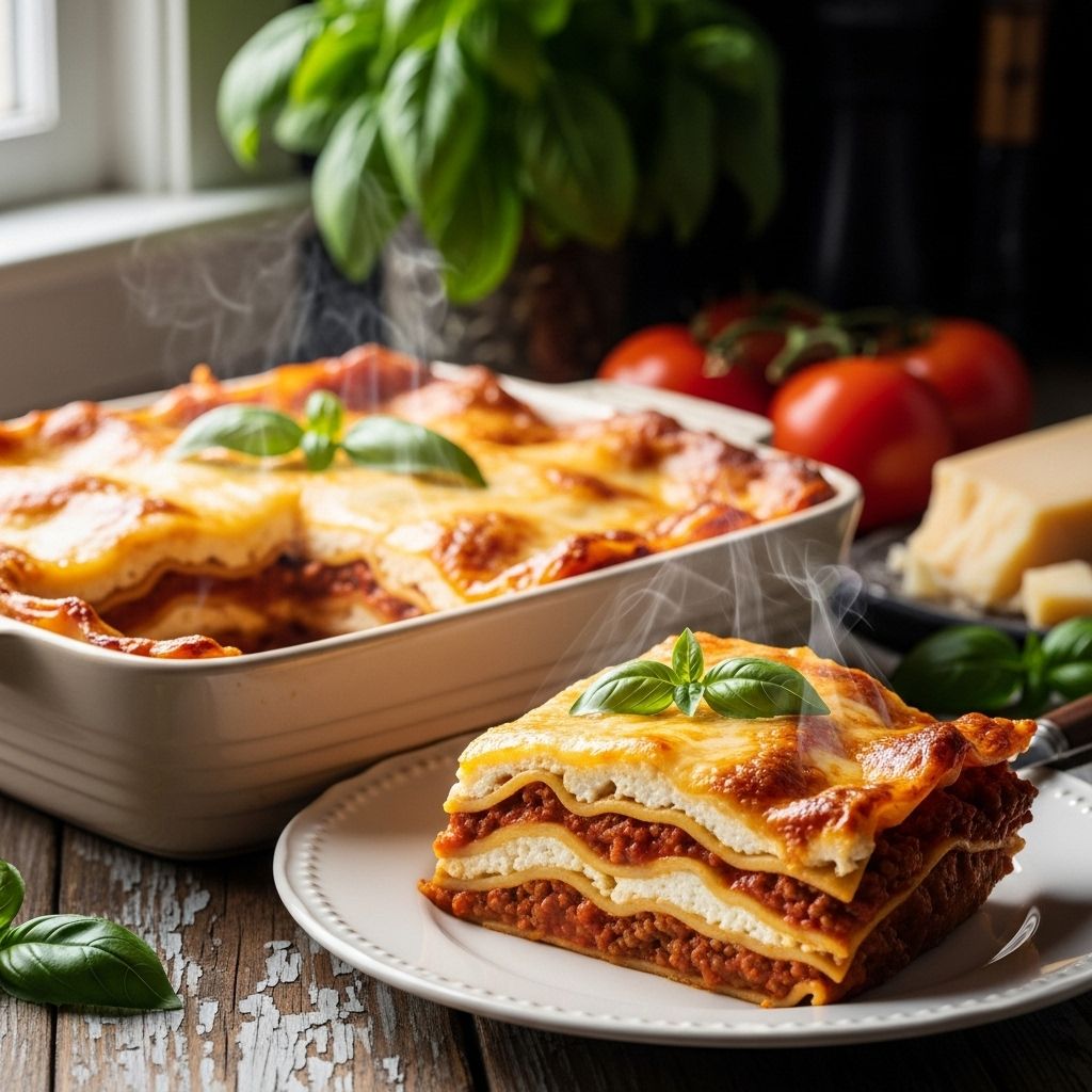 The Pioneer Woman’s Ultimate Lasagna: Hearty, Homey, and Crowd-Pleasing Prep ahead to enjoy a rich, customizable comfort dish that brings everyone together.