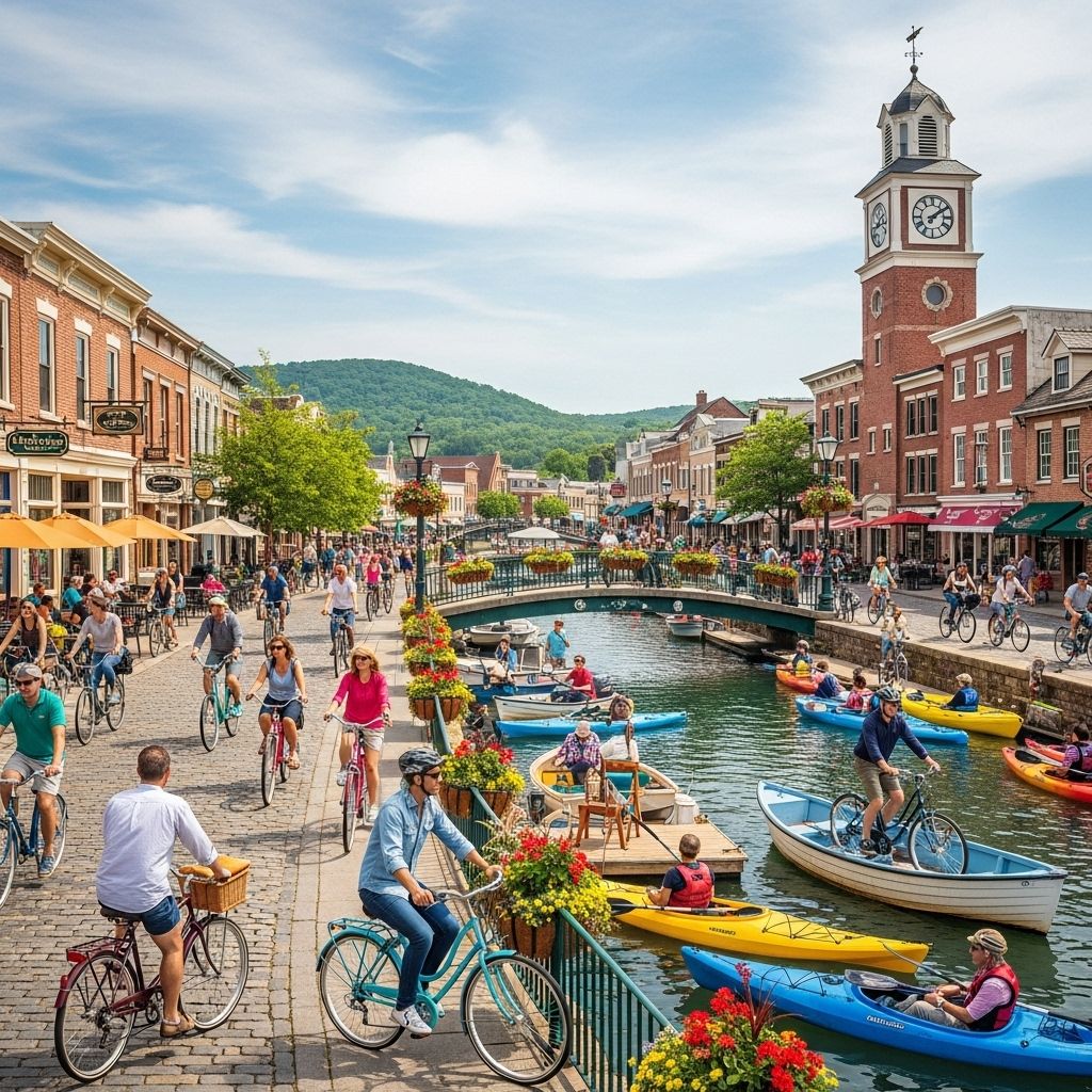 Where Bikes and Boats Rule: Unique Car-Free Places Across the US Explore the U.S. destinations where cars are outnumbered by bicycles and boats, redefining the way we move and experience local life.