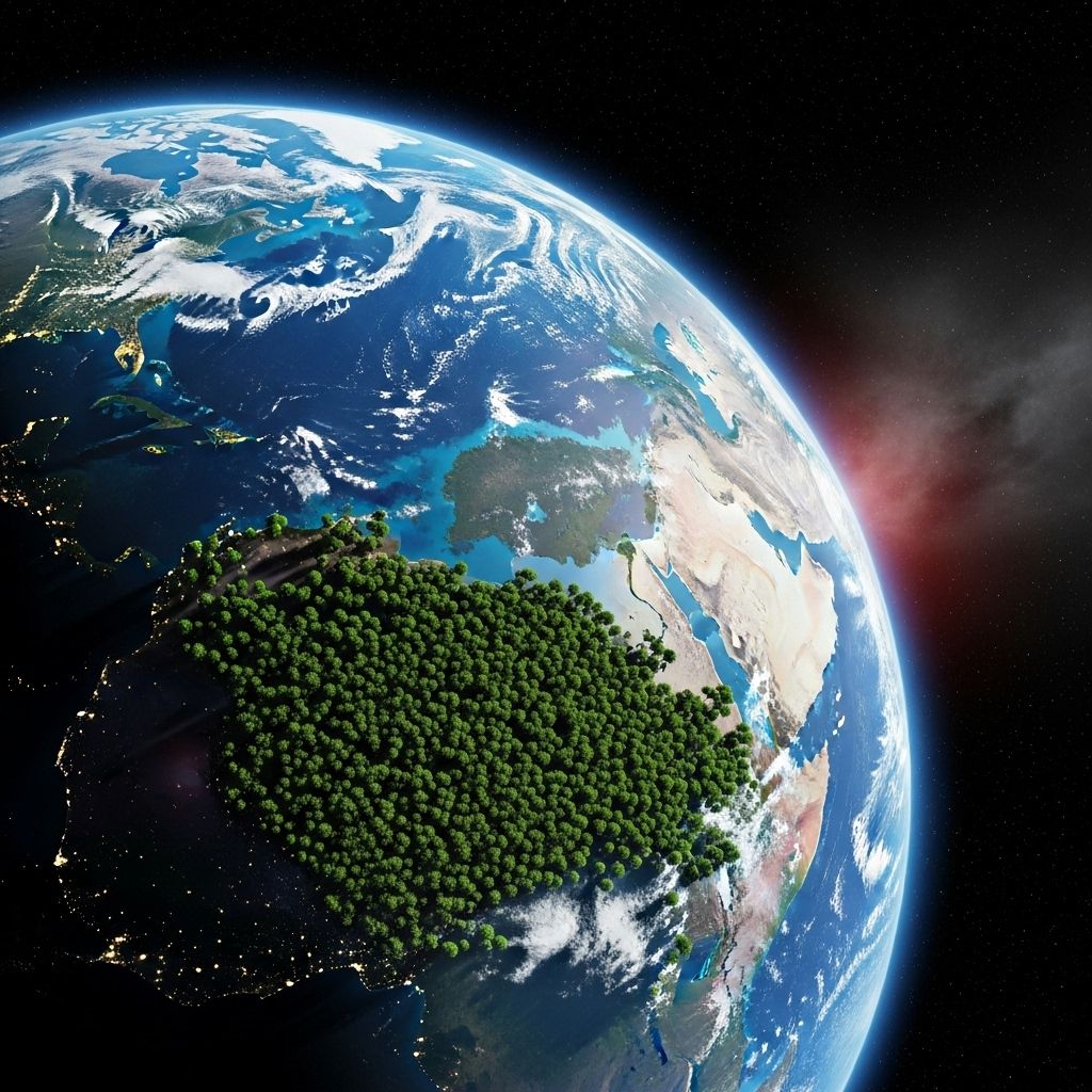 Explore the mysteries of Planet Earth, its unique features, ecological challenges, and why trees are critical for sustaining life.