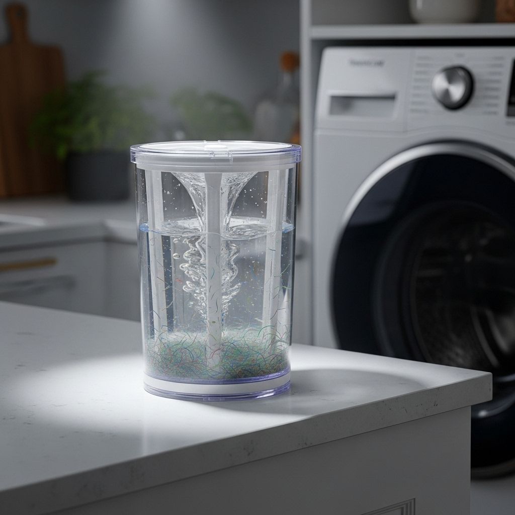 PlanetCare’s innovative microfiber filter intercepts up to 98% of microplastics from laundry waste, protecting aquatic ecosystems and advocating circular sustainability.