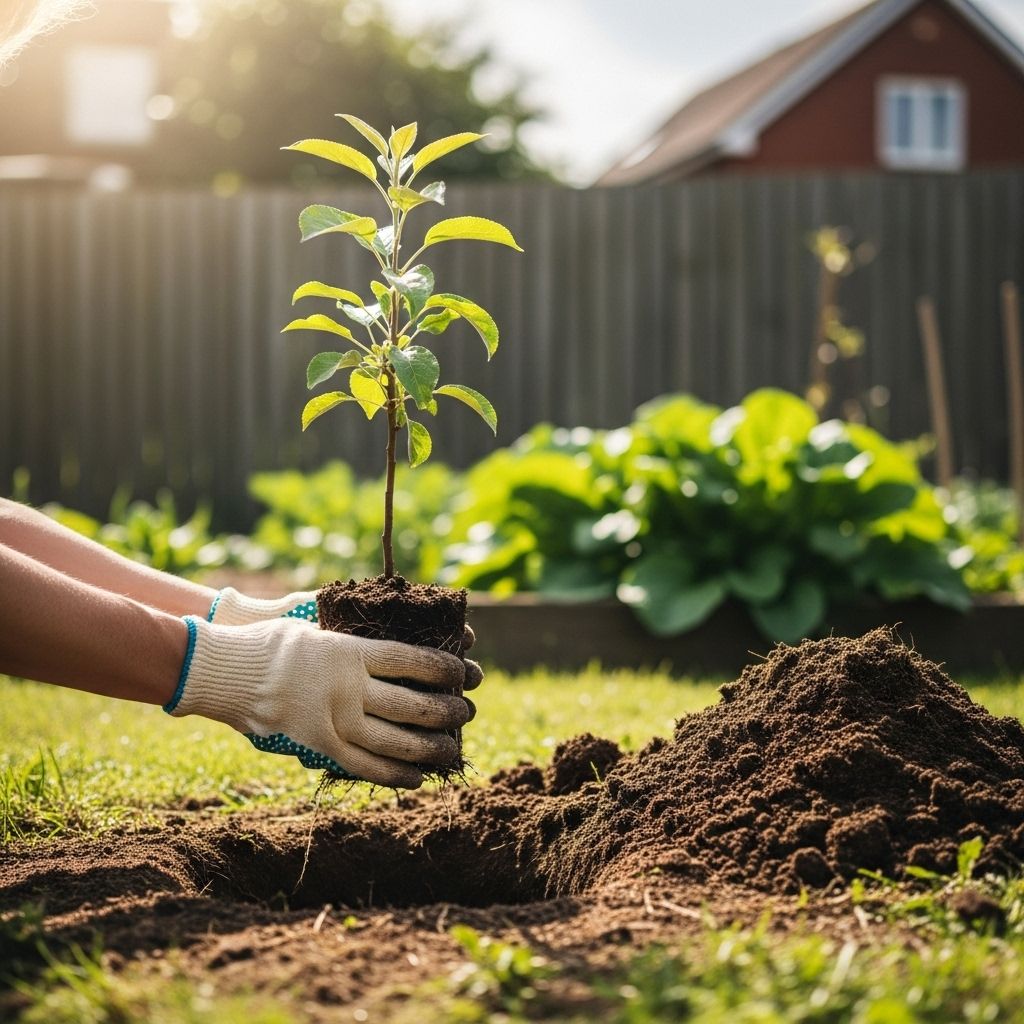 A roadmap guiding young saplings to maturity and abundant yields in backyard orchards.