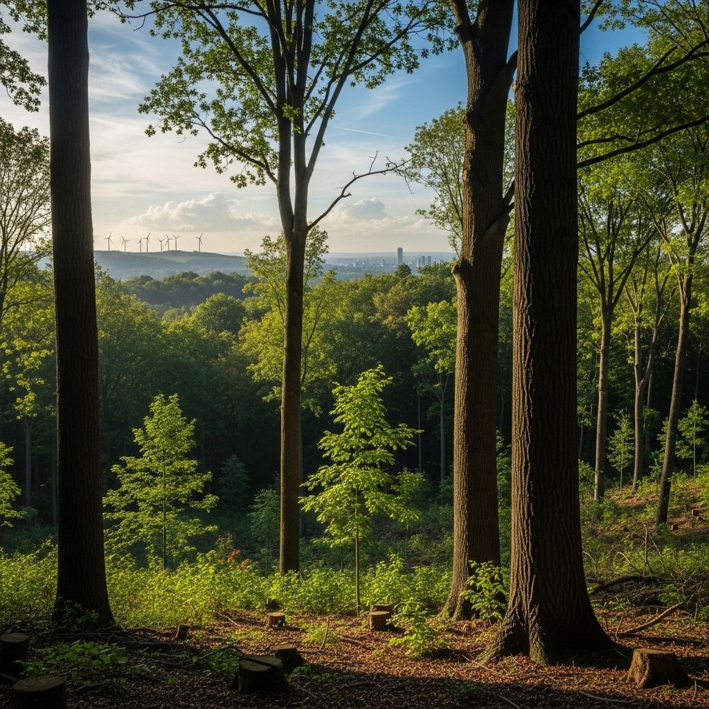 Large-scale tree planting offers substantial climate potential, but it is no replacement for immediate emissions reduction.