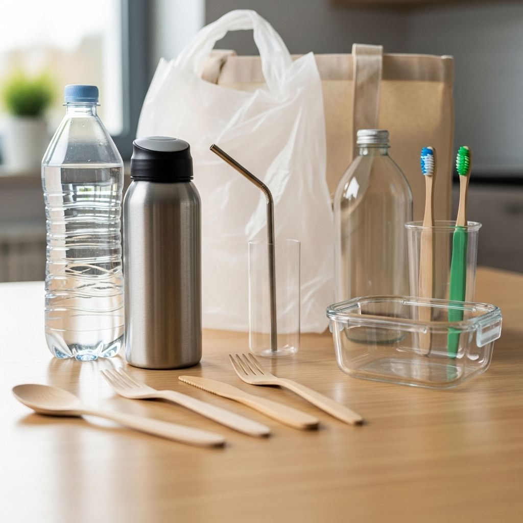 12 Everyday Plastic Items You Can Easily Give Up Today Practical strategies for ditching common plastics at home and making eco-friendly swaps for a sustainable future.