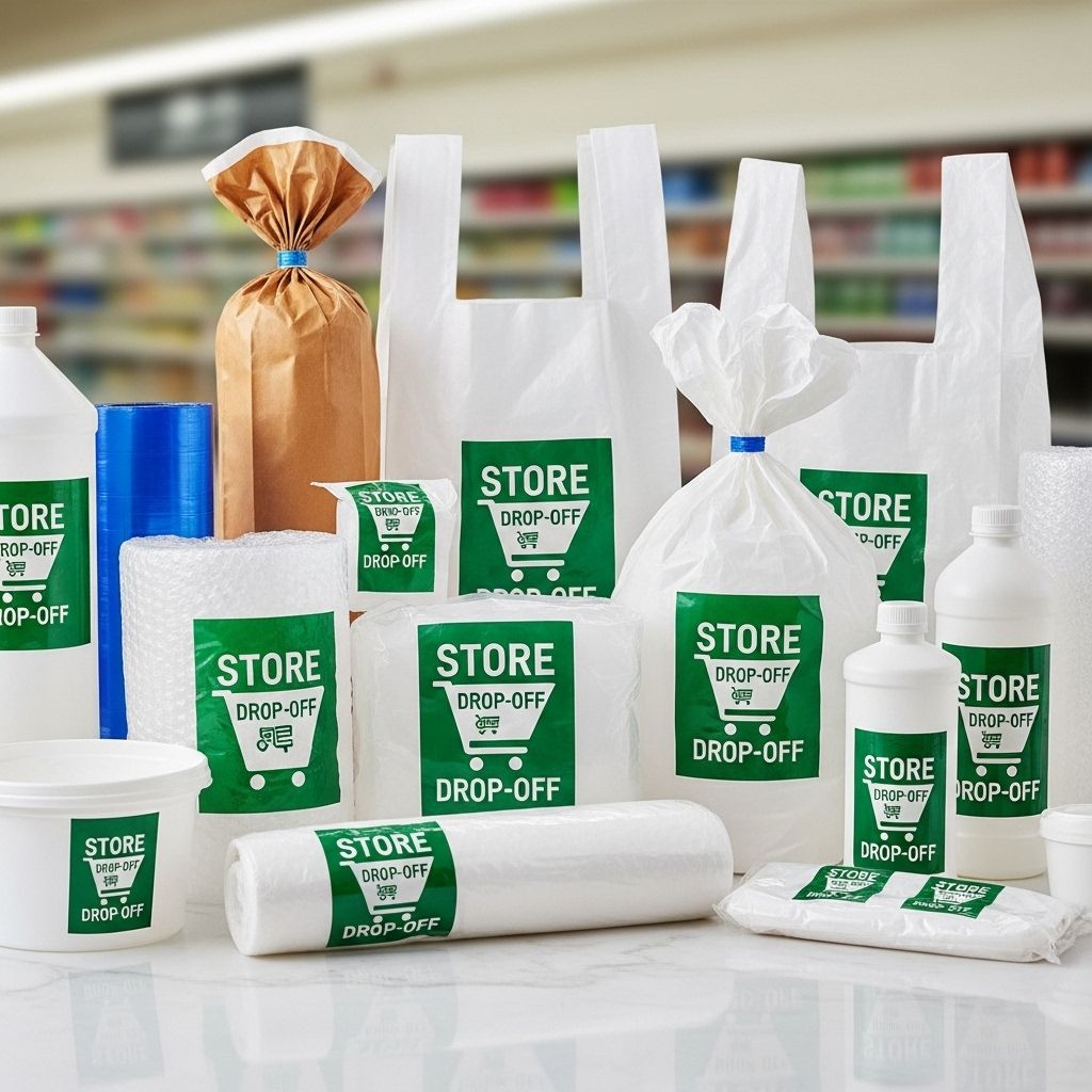 Understanding the Plastic Packaging Store Drop-Off Label: What You Can Recycle & How It Works Learn what the 'Store Drop-Off' label means and how it is helping you recycle more plastic packaging responsibly.