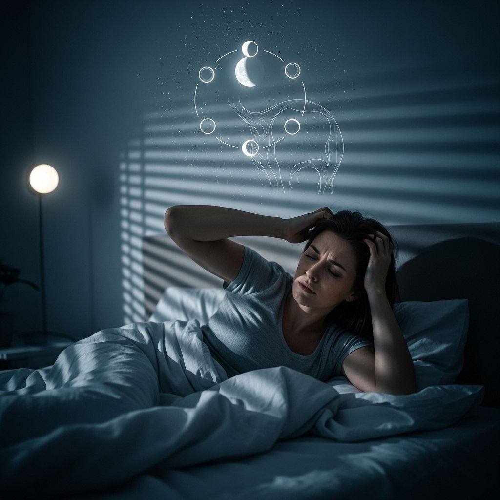 Understand the connection between PMS symptoms and sleep disturbances, why they occur, and discover actionable strategies for better rest.