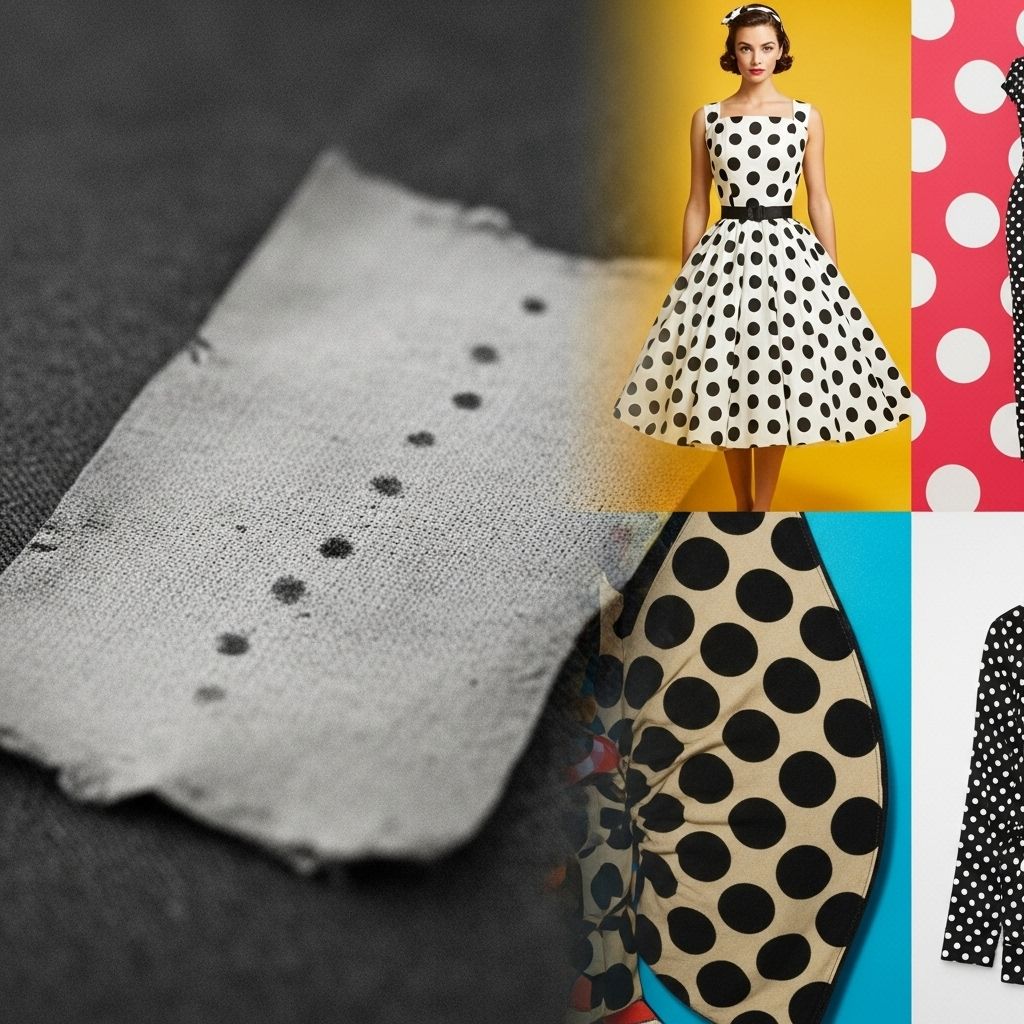 Trace the fascinating journey of polka dots across centuries—from their murky origins to their surprising reign as a beloved staple in fashion.