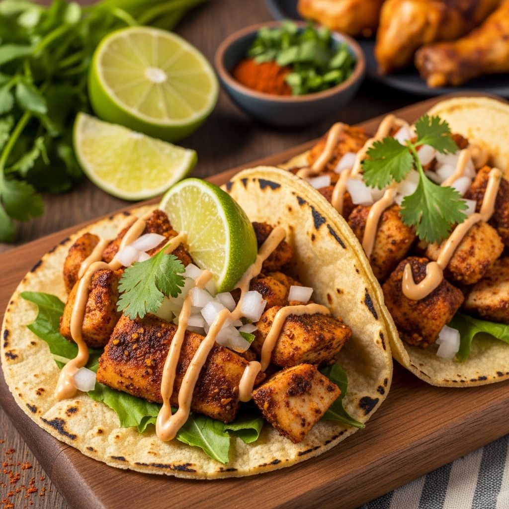 Marinated in citrus and garlic, this handheld delight brings taqueria-quality taste to any weeknight meal.