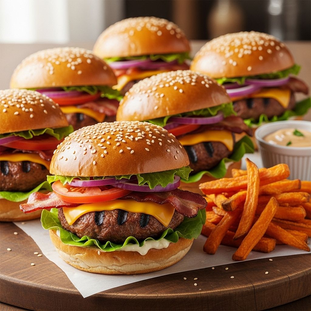 Sage and onions lock in moisture for patties that deliver savory, umami-packed flavor.