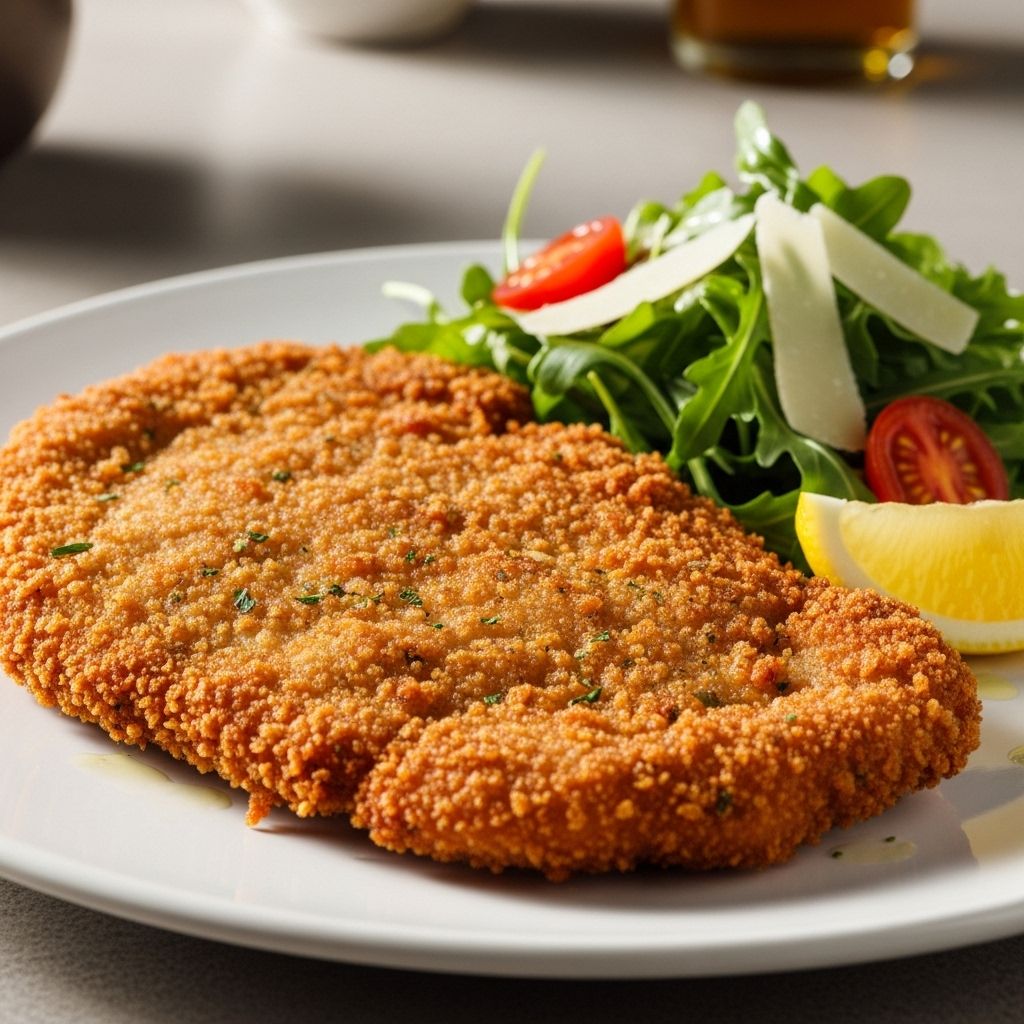 Experience restaurant-quality crunch and zesty freshness in every homemade pork cutlet.