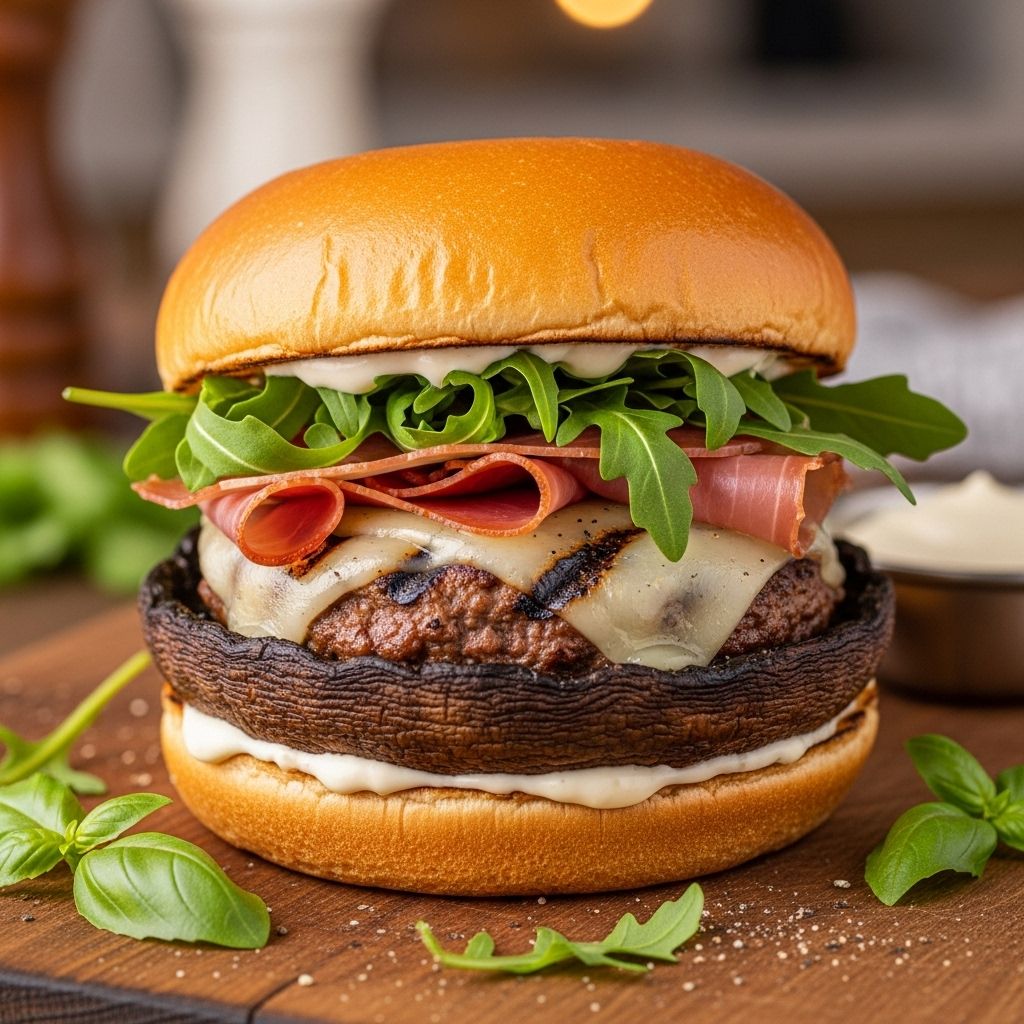 Experience a juicy, umami-packed handheld meal that rivals traditional beef patties.