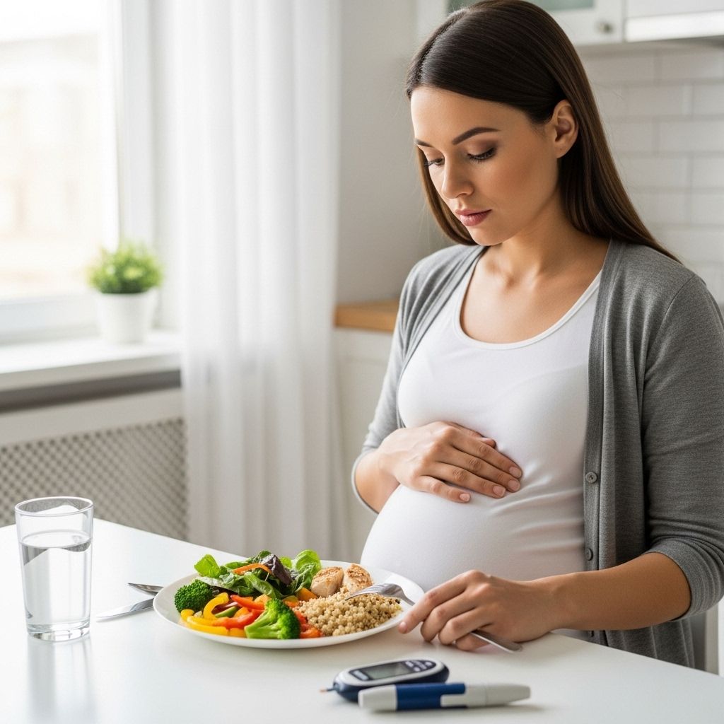 Learn why post-meal blood sugar spikes matter during pregnancy, how to manage them, and implications for mother and baby.
