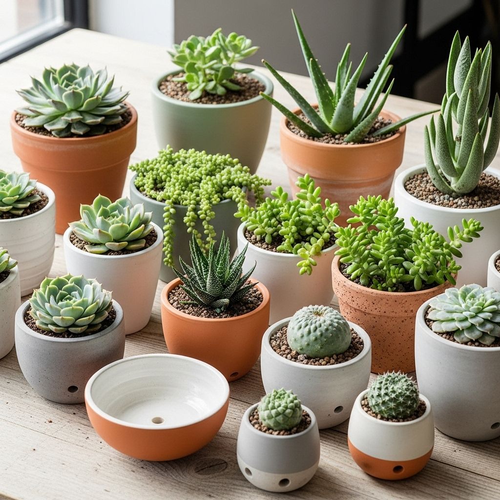 Right vessel choices ensure moisture control and airflow for vibrant, resilient growth.