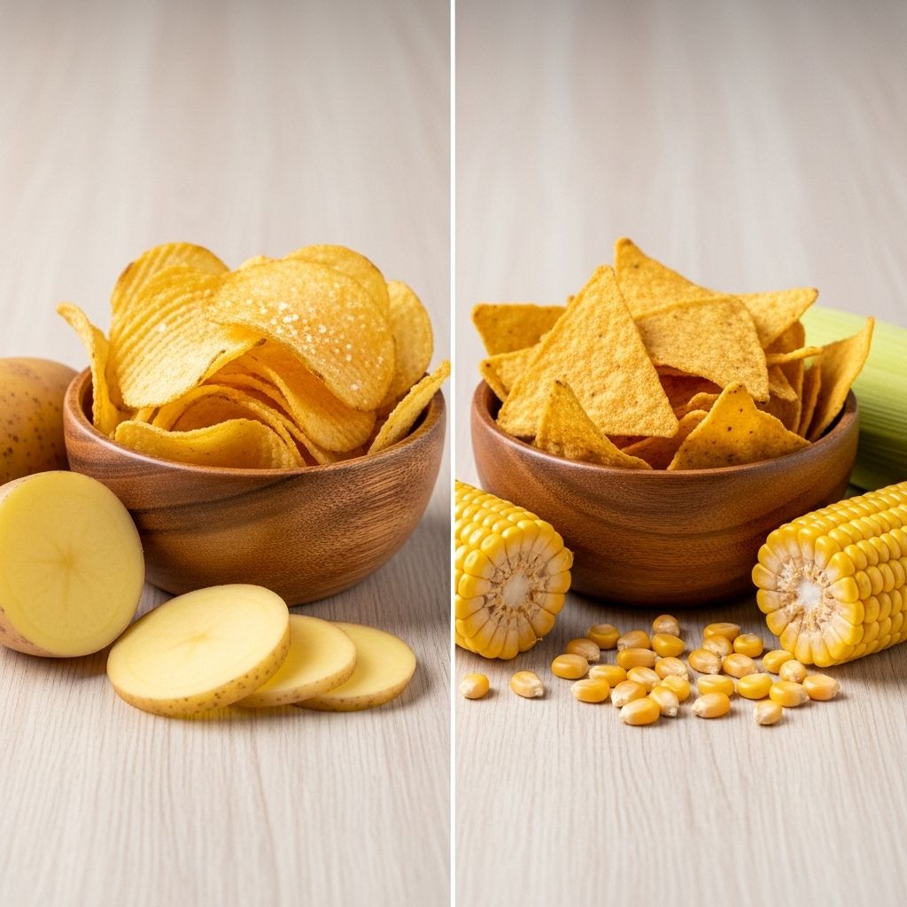 Enjoy the crunch while staying mindful of fat, sodium, and portion control.