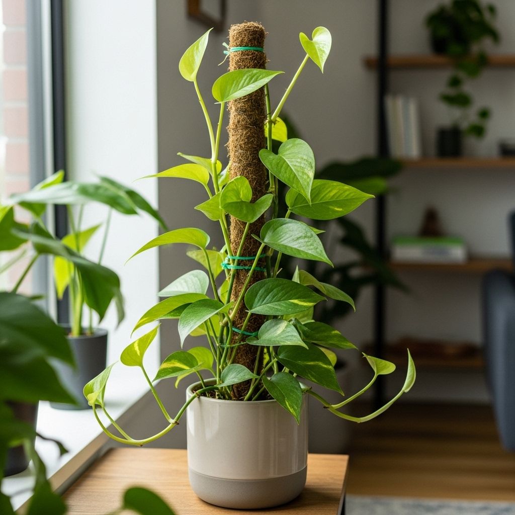 How to Train and Grow Pothos Plants to Climb Indoors Transform empty corners into living green walls by guiding heart-shaped vines with sturdy supports.