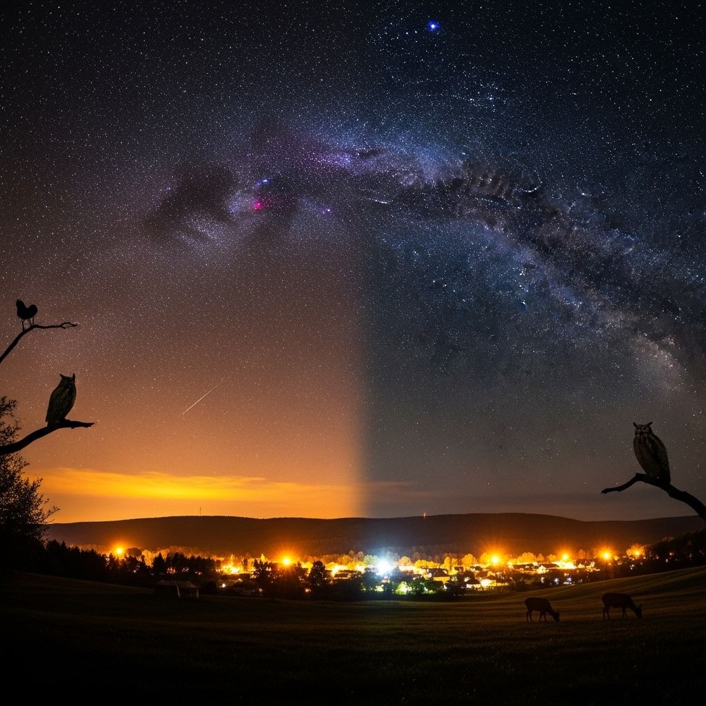 Learn actionable strategies for minimizing light pollution, preserving natural habitats, and fostering healthy ecosystems at home and in your community.
