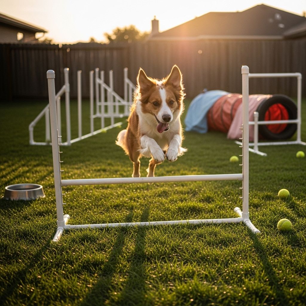 Turn your yard into a playful obstacle course that boosts bonding and canine confidence.
