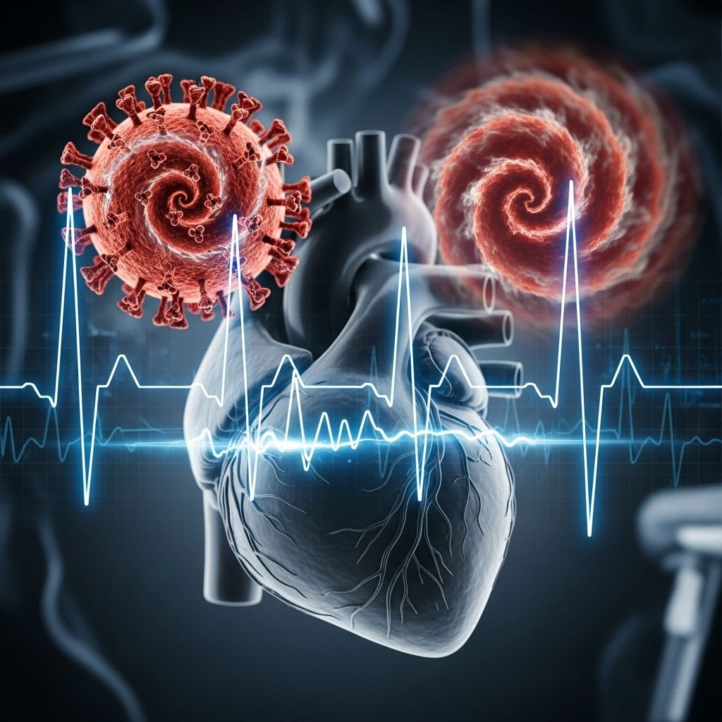 Preexisting Arrhythmia and COVID-19: Risks, Treatment, and Prevention Explore the complex interaction between preexisting arrhythmias and COVID-19, including risks, emerging treatments, and vaccine guidance.