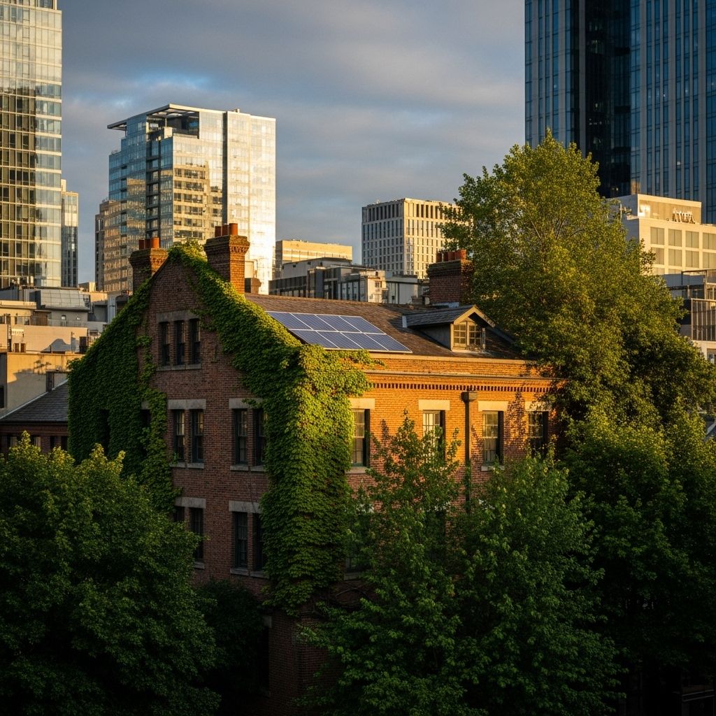 Historic preservation minimizes carbon emissions and strengthens communities in a changing climate.