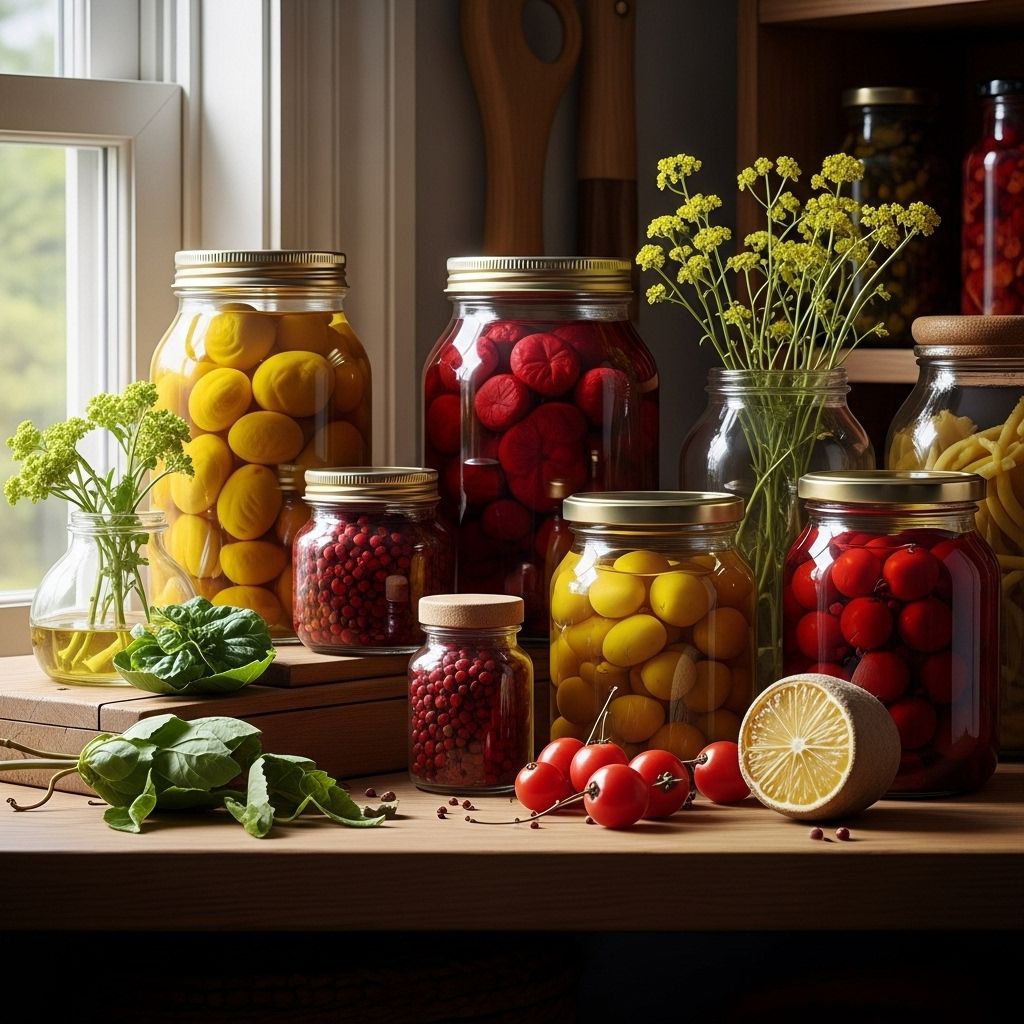 Preserving Your Garden Harvest: A Pantry Full of Homemade Goodness Discover time-tested techniques to transform your garden harvest into shelf-stable preserves for year-round enjoyment.