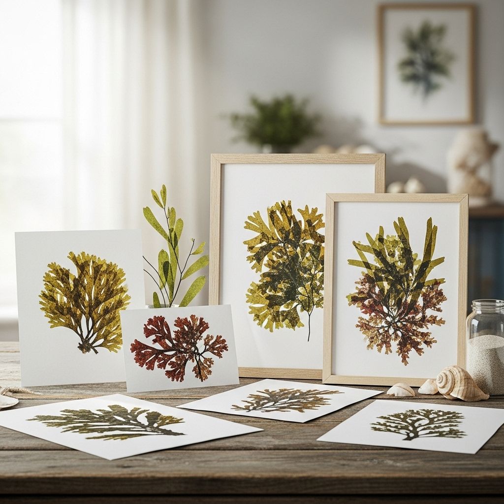 Turn beach finds into delicate framed displays that showcase nature’s intricate textures.