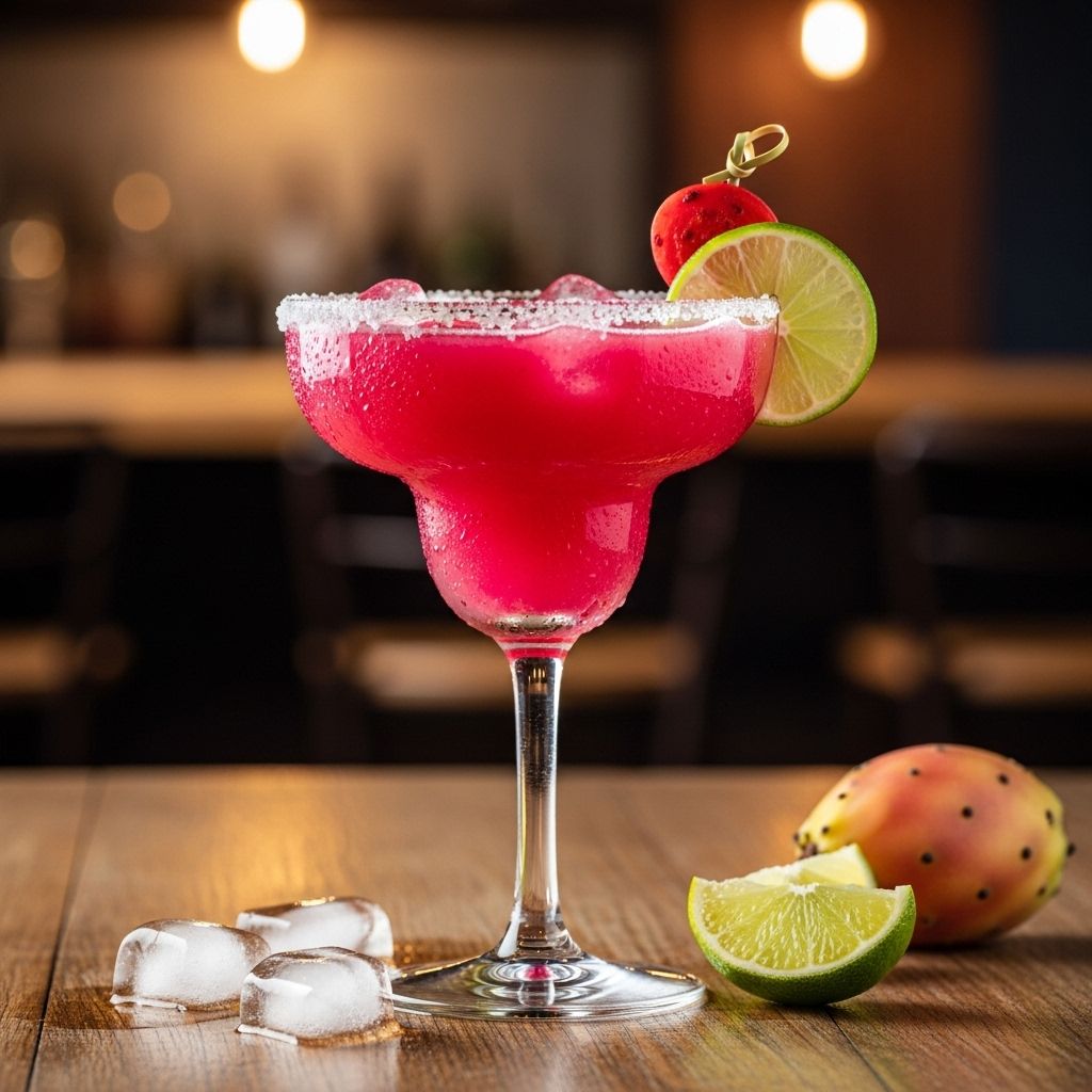 Sweet magenta syrup and zesty lime deliver a festival of flavor in every glass.