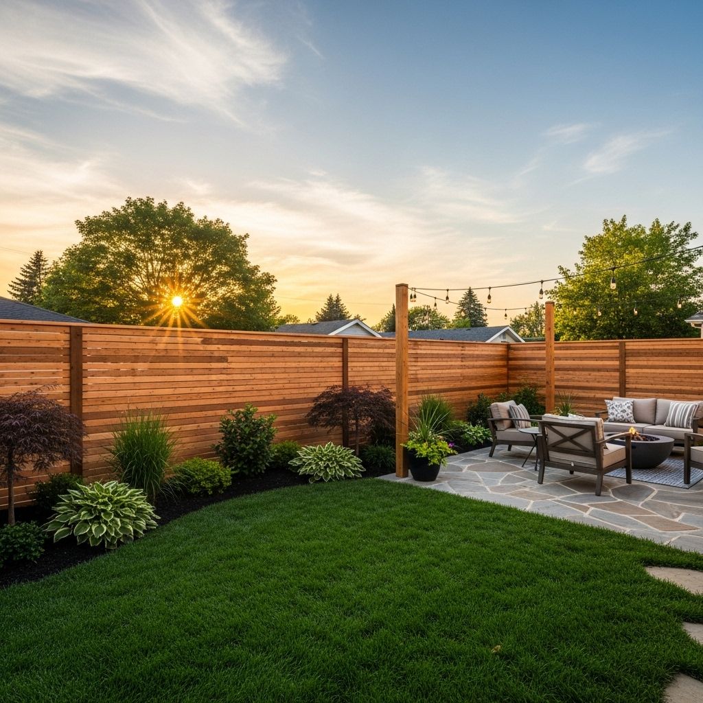 Enjoy uninterrupted outdoor living with screening solutions for comfort and seclusion.