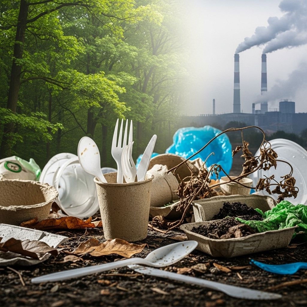 Despite their green promises, bioplastics bring their own environmental challenges, questionable toxicity, and limited market impact.