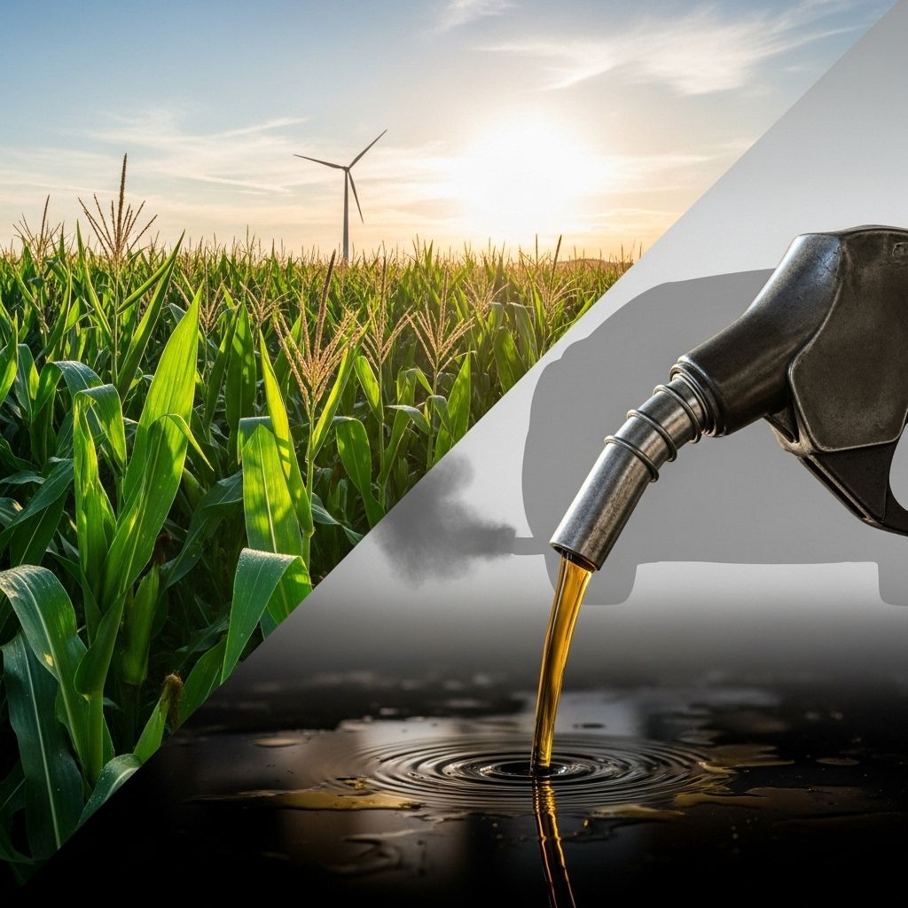 The Pros and Cons of Ethanol Fuel: Weighing Renewable Energy’s Promise A comprehensive analysis of ethanol fuel's environmental, economic, and mechanical impacts.