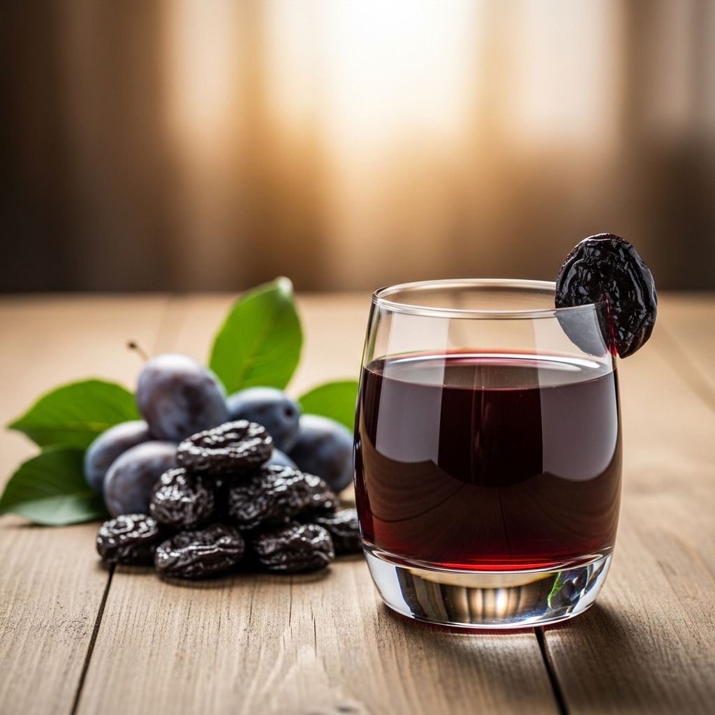 Prune Juice for Constipation: Benefits, Science, and How to Use It Natural sugars and fiber combine to ease bowel movements without harsh side effects.