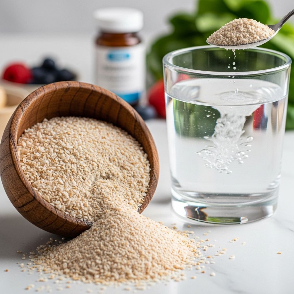 Psyllium Husk: Science-Backed Health Benefits and Usage Guide A fiber-packed approach that softens stools, lowers cholesterol, and steadies blood sugar.