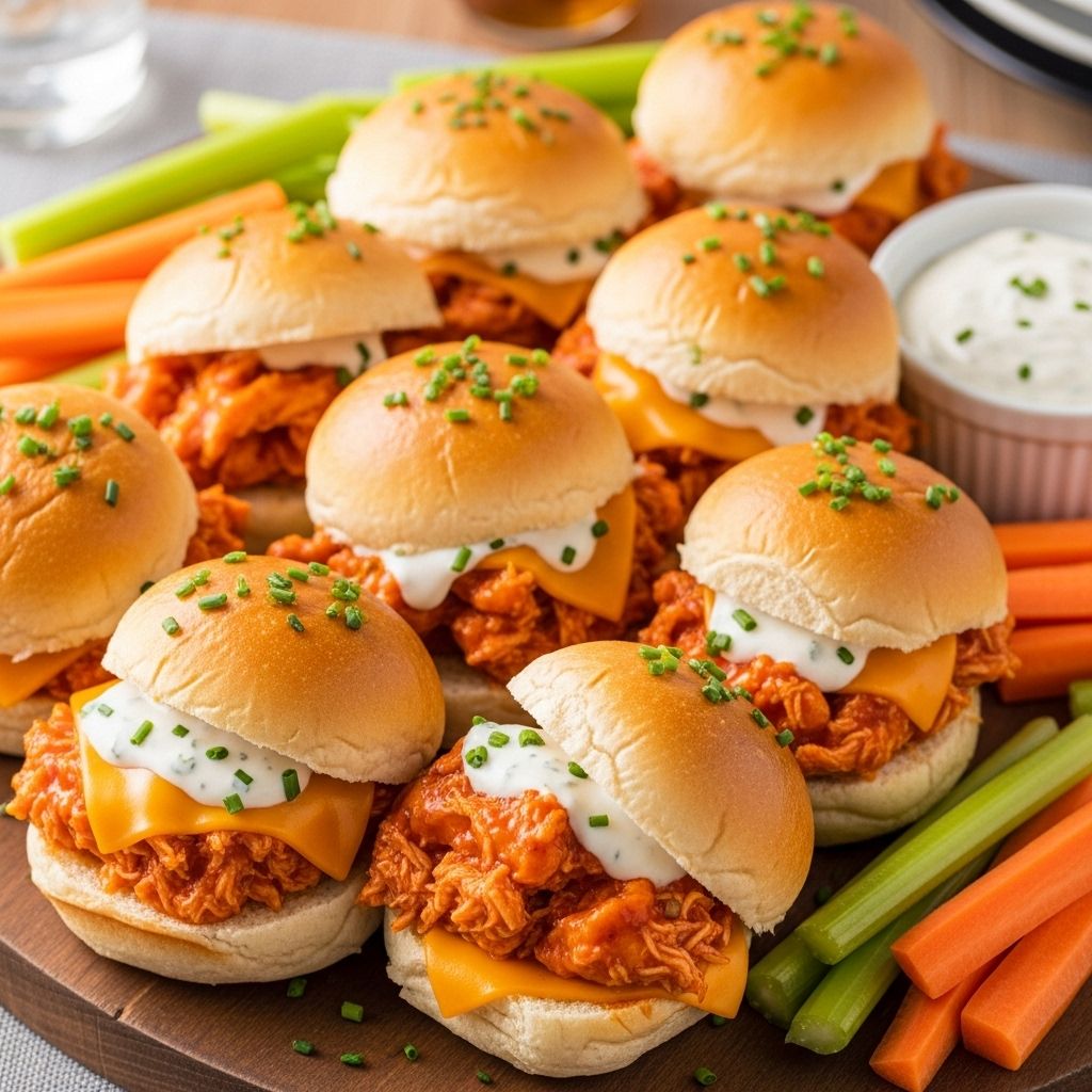 Soft Hawaiian buns envelop a spicy, creamy filling for effortless entertaining.