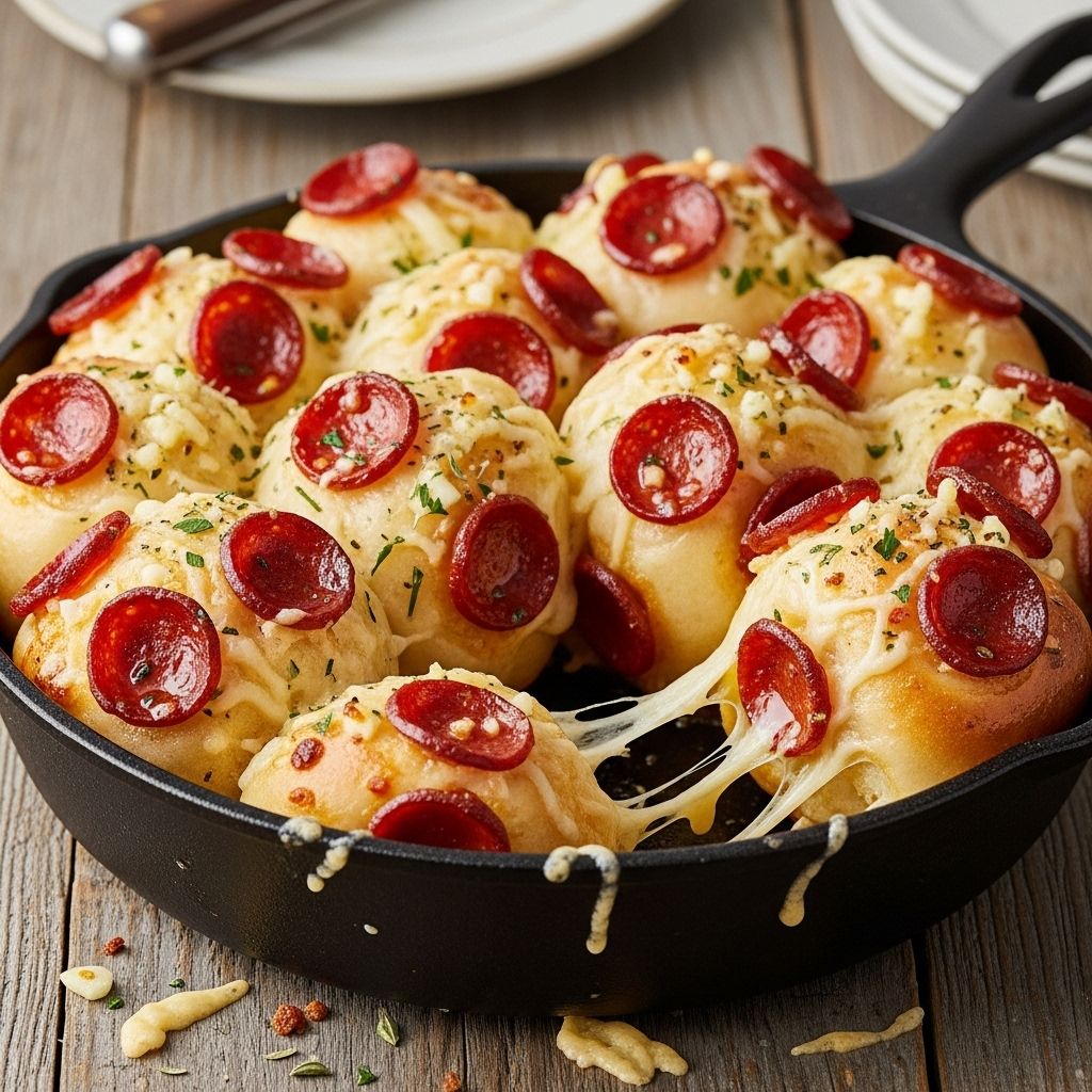 Soft golden bites deliver airy dough, aromatic spices, and rich flavor in shareable rounds.
