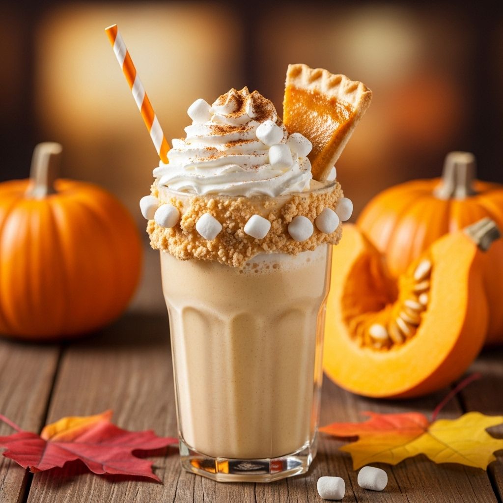 Pumpkin Pie Milkshake Recipe: How to Make This Decadent Fall Drink A spiced indulgence that transforms festive leftovers into a velvety seasonal delight.