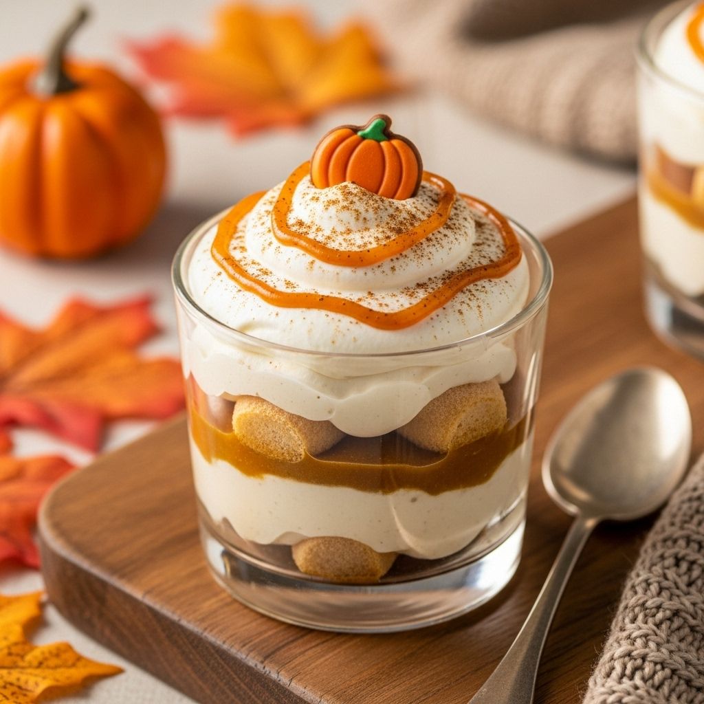 Creamy mascarpone meets espresso for a cozy autumn treat that’s simple to prepare.