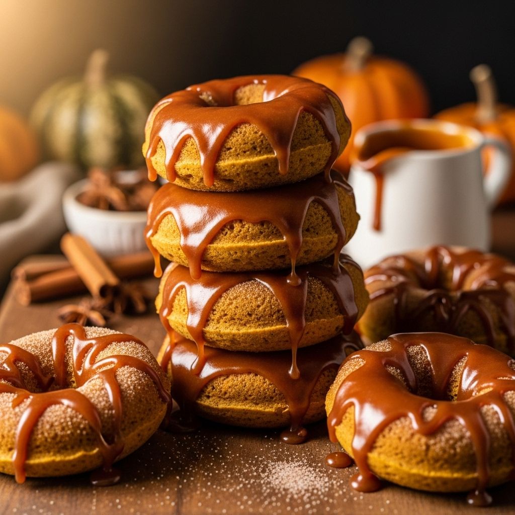 Soft, golden treats infused with cozy autumn spices and topped with a buttery finish.