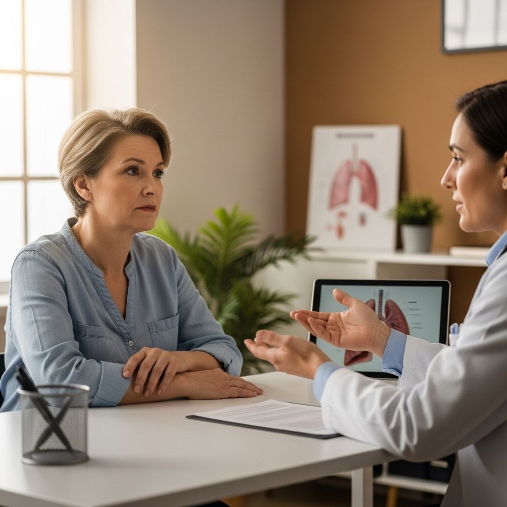 Being diagnosed with lung cancer is overwhelming — these key questions can help guide conversations with your care team at every stage.