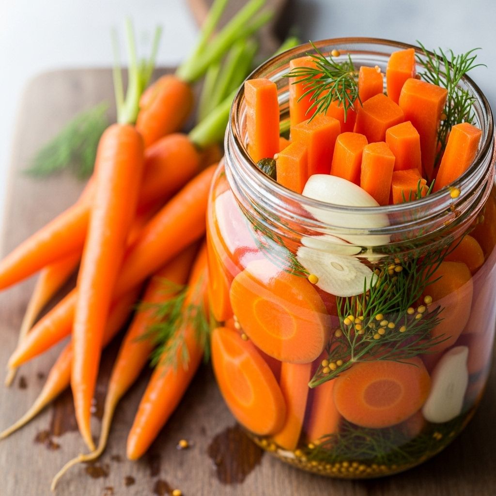 Brighten salads and sandwiches with tangy carrots infusing meals with lively flavor.