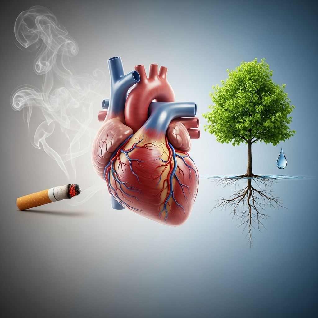 Quitting smoking plays a crucial role in managing hypertrophic cardiomyopathy and reducing heart risks.