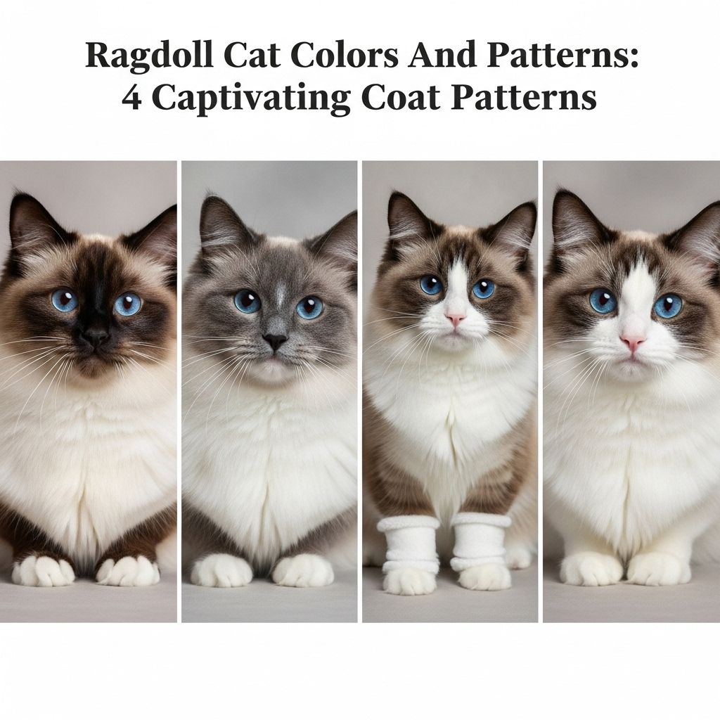 Ragdoll Cat Colors And Patterns: 4 Captivating Coat Patterns Explore the vibrant world of Ragdoll cats with details on every color and pattern, from classic points to rare varieties.