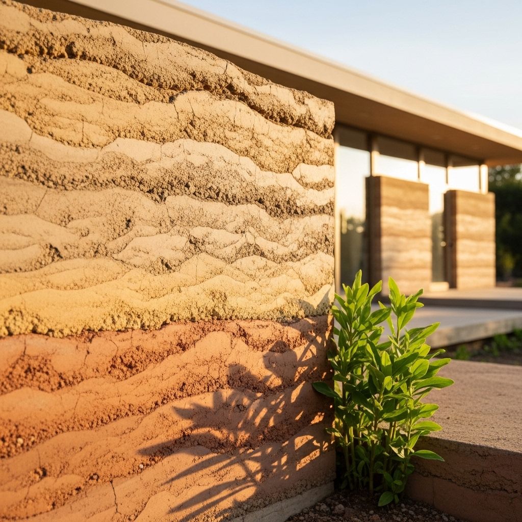 Rammed Earth: Sustainable Walls Made from Dirt Discover the natural strength, sustainability, and unique beauty of rammed earth walls—a centuries-old technique reviving modern green architecture.