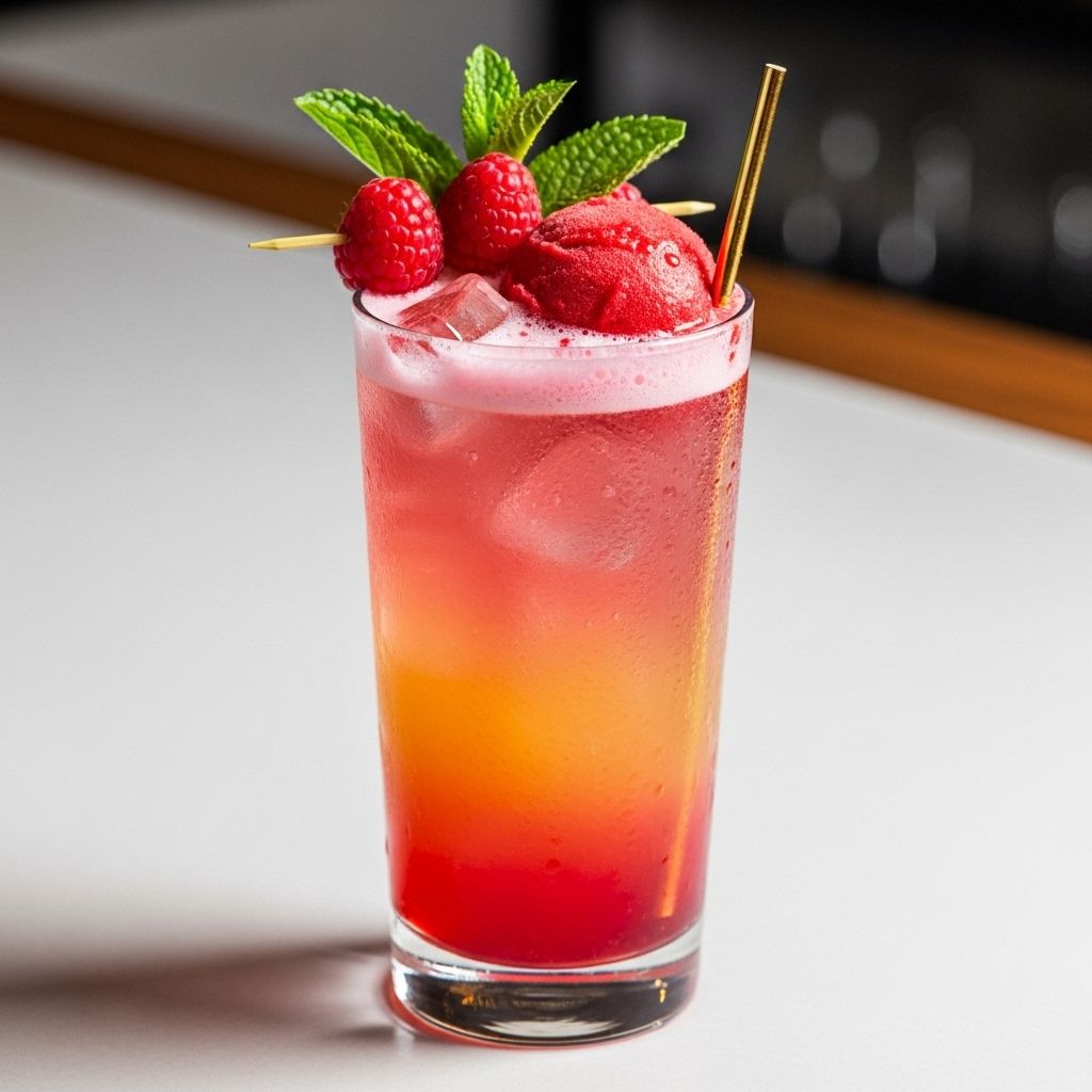 A playful fusion of fruit and fizz that elevates any gathering with effortless elegance.