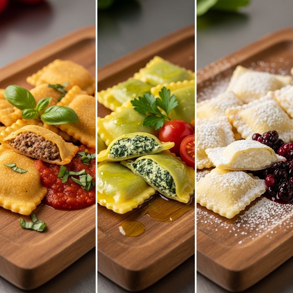 Playful pasta parcels deliver creamy, peppery, and rich yolk centers in every bite.