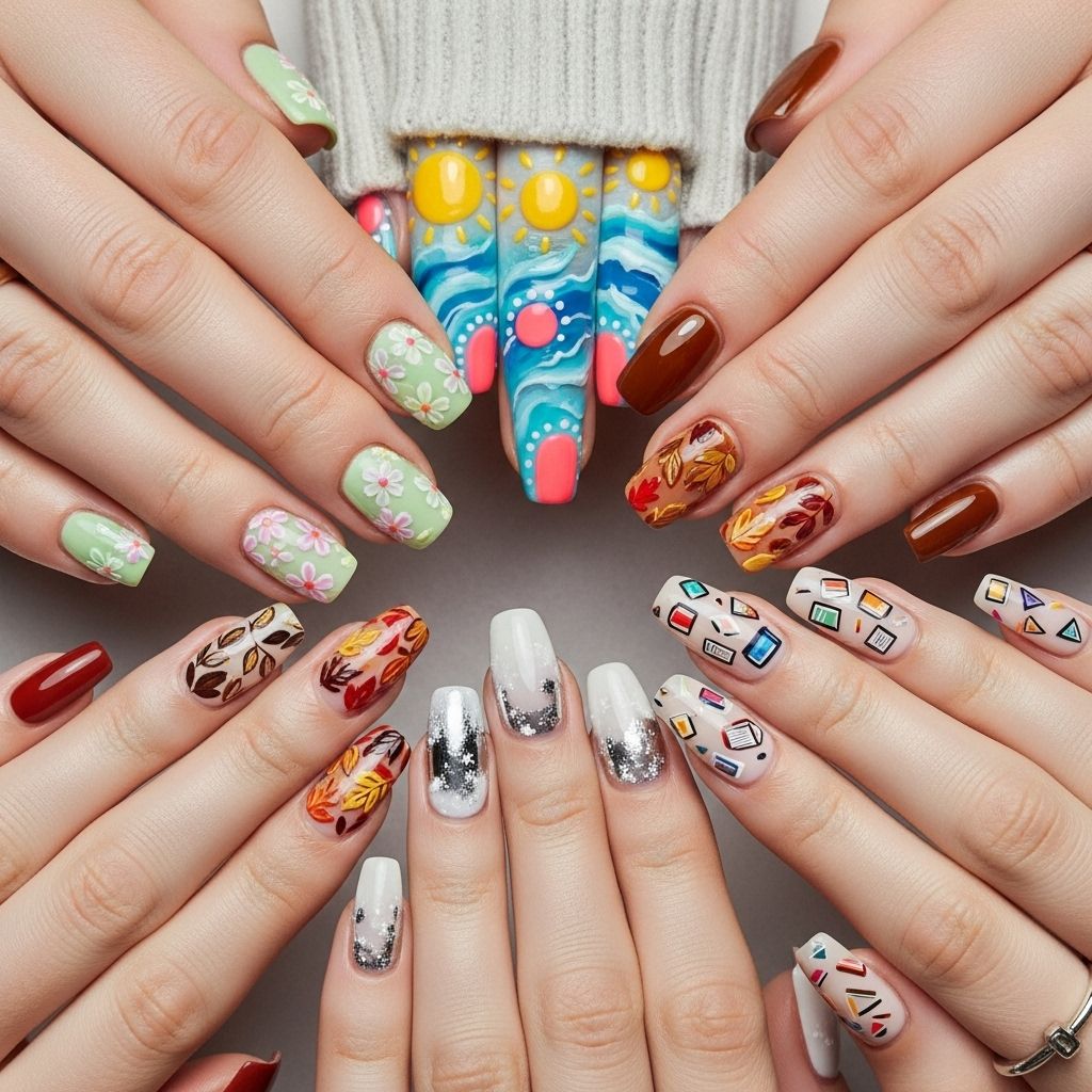 Explore a gallery of stunning, reader-inspired nail art ideas, techniques, and seasonal tips to elevate your manicure game all year round.
