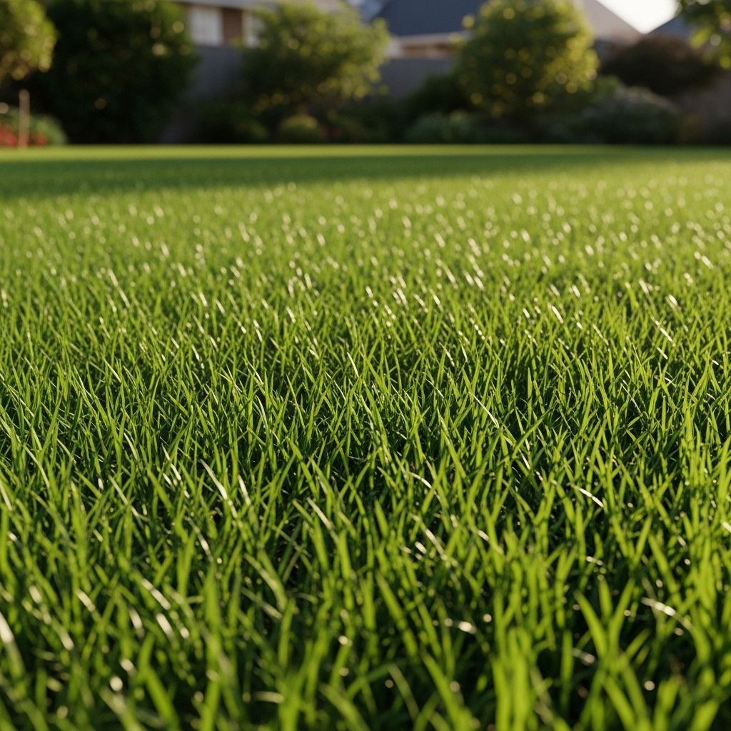 Enjoy a rich, dark-green lawn that thrives in challenging climates and resists wear.
